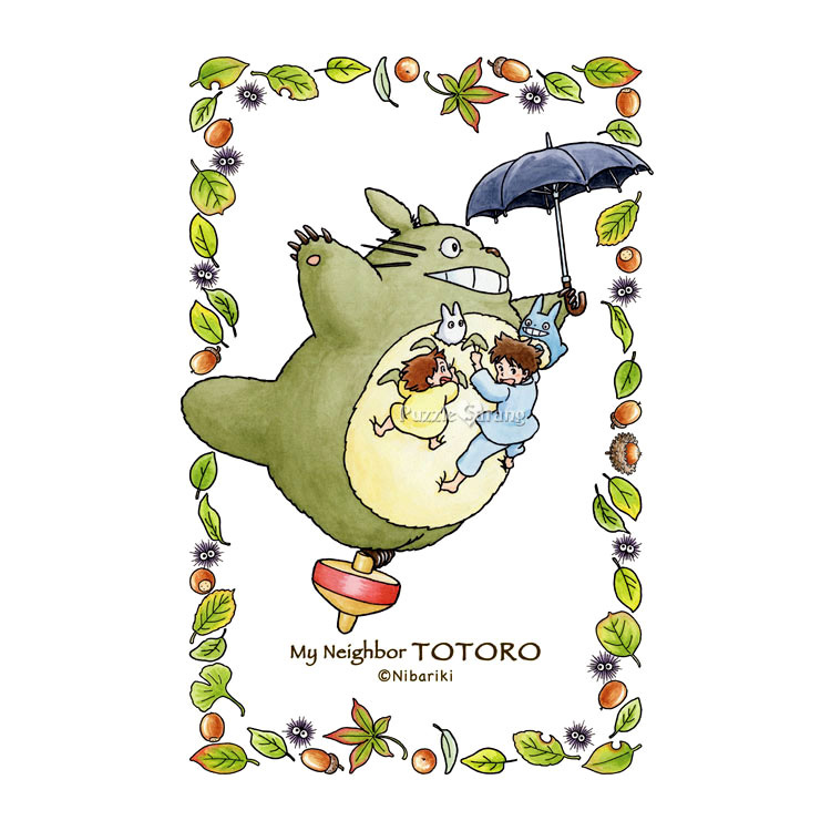 토토로 - 마법의 우산 [초미니]